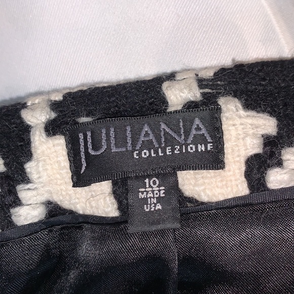 Juliana Collzione Houndstooth Wool Jacket - Picture 8 of 10
